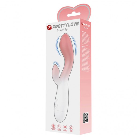 PRETTY LOVE - Brighty Wand Vibrator (Battery - White) PRETTY LOVE - Brighty Wand Vibrator (Battery - White)